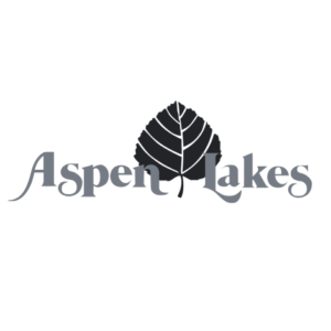 aspen lakes golf logo design