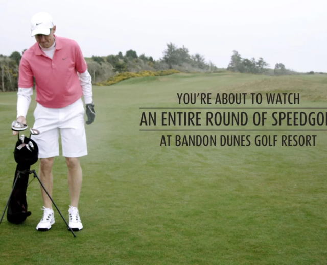 Bandon Dunes speedgolf