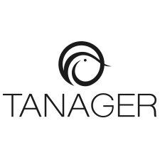 Black Square Tanager Logo - DVA Advertising & PR